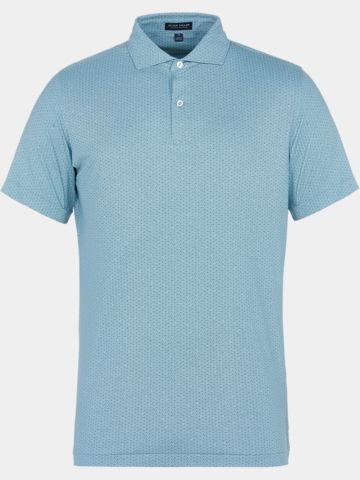 Peter Millar CORINTH PERFORMANCE - EDWIN SPREAD polokošile s polovičním rukávem zelená