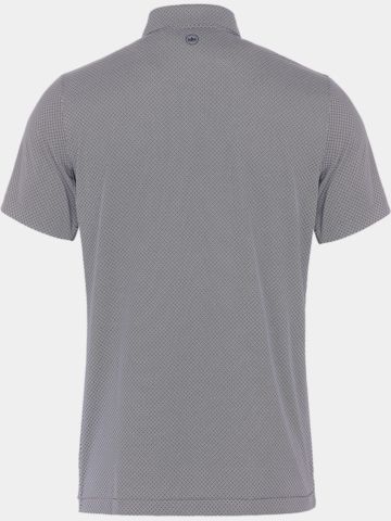 Peter Millar SEVILLE PERFORMANCE - EDWIN SPREAD polokošile s polovičním rukávem světle šedá