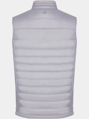 Peter Millar ALL COURSE VEST Thermo Weste hellgrau