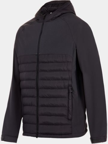 Peter Millar  APEX HYBRID HOODIE Thermo Jacke grau