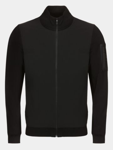 BOSS KN_Momentum-X HY Knitted jacket black