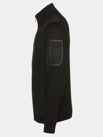 BOSS  KN_Momentum-X HY Knitted jacket black
