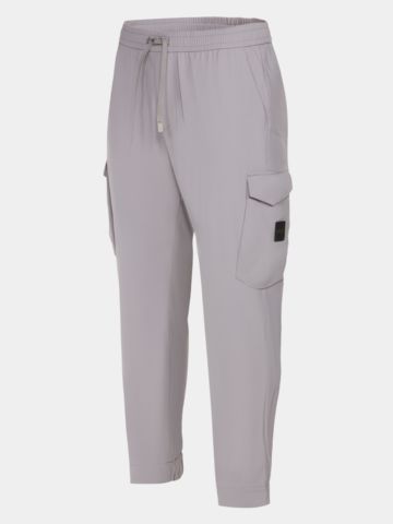 BOSS T_Urbanex-CargoLight Joggpant Hose hellgrau