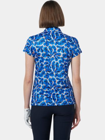 Daily Sports SHEERMOTION half-sleeve polo blue