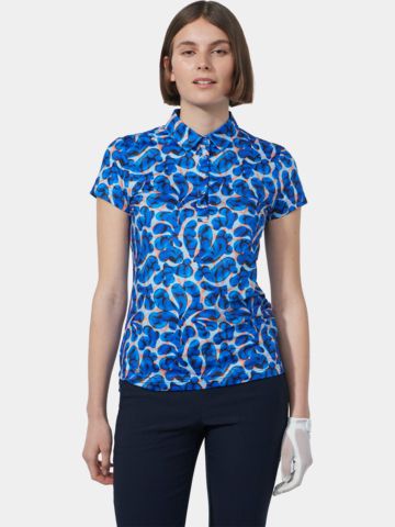 Daily Sports SHEERMOTION Halbarm Polo blau