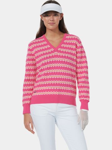Daily Sports WAVE Pullover Strick pink