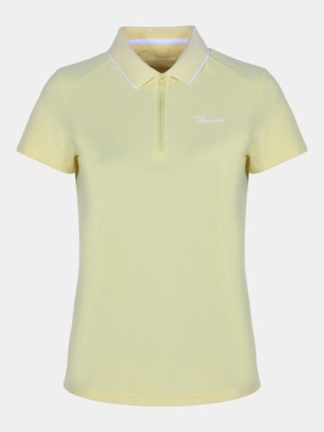 Macade Golf Polokošile Cora s polovičním rukávem žlutá