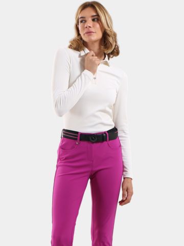 Chervo  ACUME Langarm Polo offwhite