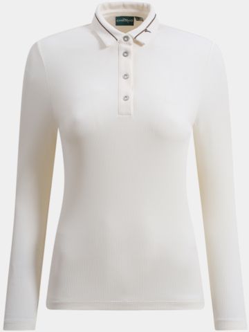 Chervo  ACUME Langarm Polo offwhite