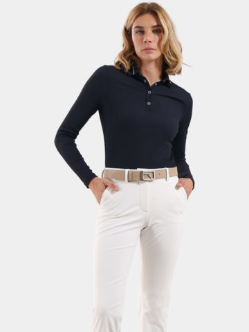 Chervo  ACUME Langarm Polo navy