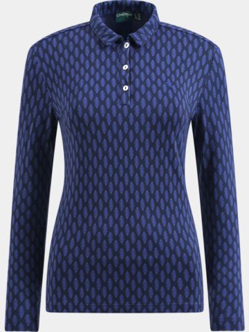 Chervo  AFFARE Langarm Polo blau