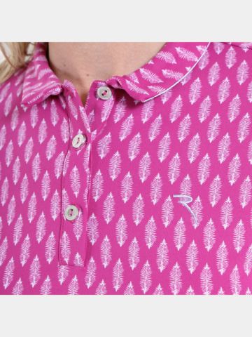 Chervo  AFFARE Langarm Polo pink