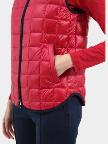 Chervo  ESTETA Daunen Weste rot