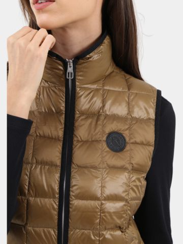 Chervo  ESTETA Daunen Weste sand