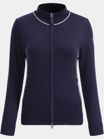 Chervo  NAVICELLA Windstopp Strick Jacke navy