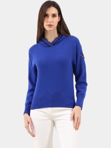 Chervo  NOCCIOLINA Strick Pullover kobalt