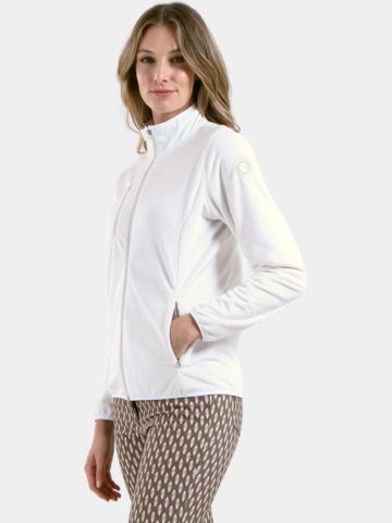 Chervo  POCHINO Fleece Jacke weiß