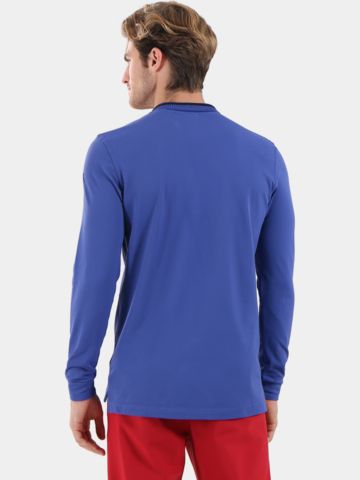 Chervo  ABBAZIA Langarm Polo kobalt