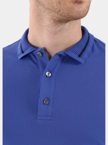 Chervo  ABBAZIA Langarm Polo kobalt