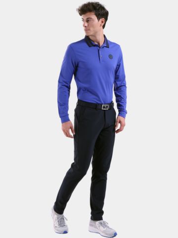Chervo  AFFRANTO long sleeve polo blue