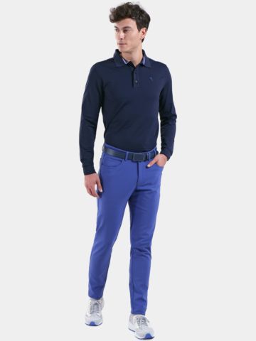 Chervo  AROMATICO Langarm Polo navy