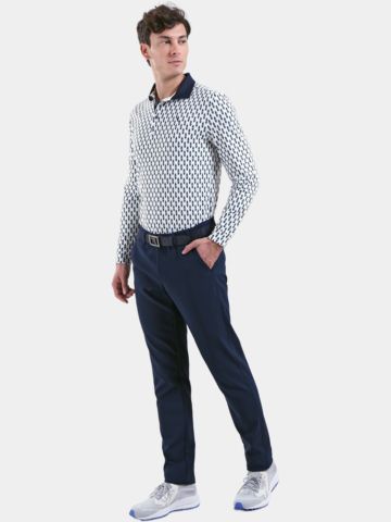 Chervo  ARRIVISTA long sleeve polo white