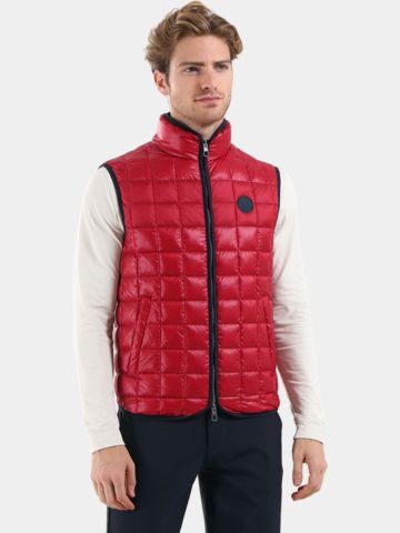 Chervo ESTREMO Daunen Weste rot