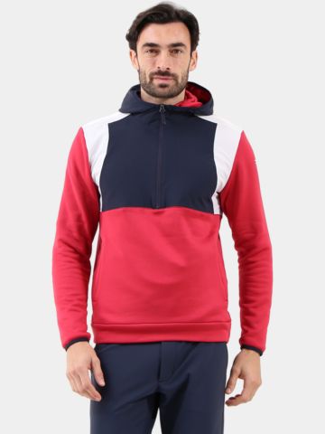 Chervo PONCHO Sweat Hoodie rot