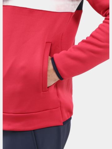 Chervo  PONCHO Sweat Hoodie rot