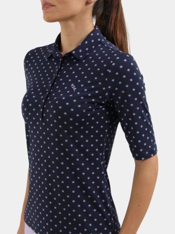 Chervo ARIELE 3/4 Arm Polo navy