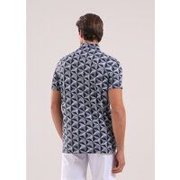 Chervo ARTEMIO Halbarm Polo navy