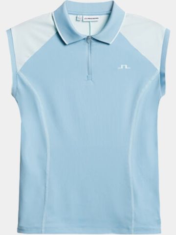 J.Lindeberg Lei ohne Arm Polo blau