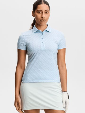 J.Lindeberg Caitlyn half sleeve polo blue