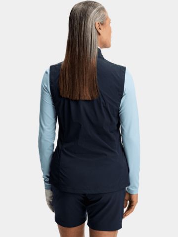 J.Lindeberg Thorine Wind Vest Windstopp Weste navy