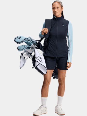 J.Lindeberg Thorine Wind Vest Windstopp Weste navy