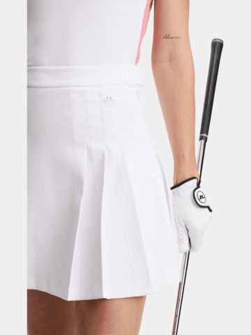 J.Lindeberg Alesia Skirt kurz Skort weiß