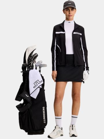 J.Lindeberg Janice Mid Layer Stretch Jacke schwarz