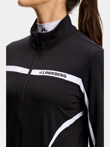 J.Lindeberg Janice Mid Layer Stretch Jacke schwarz