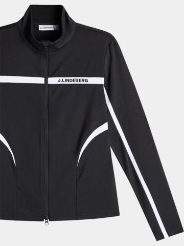J.Lindeberg Janice Mid Layer Stretch Jacke schwarz