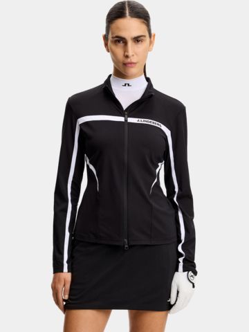 J.Lindeberg Janice Mid Layer Stretch Jacket černá
