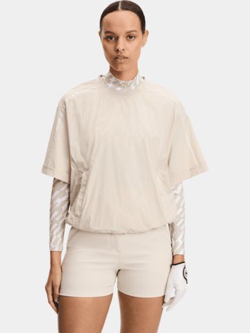 J.Lindeberg Charley Windbreaker Shirt Stretch Midlayer sand