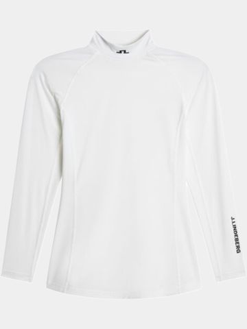 J.Lindeberg Ella Compression Top Mock undershirt bílá