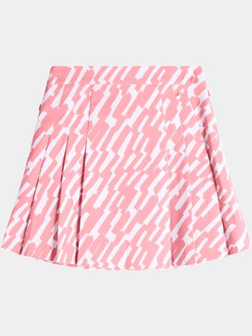 J.Lindeberg Alesia Print Skirt kurz Skort pink