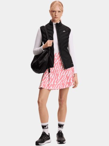 J.Lindeberg Alesia Print Skirt kurz Skort pink