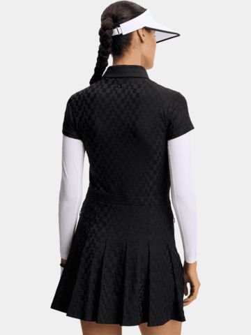 J.Lindeberg Dally Dress Halbarm Kleid schwarz