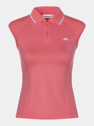 J.Lindeberg Lei ohne Arm Polo pink