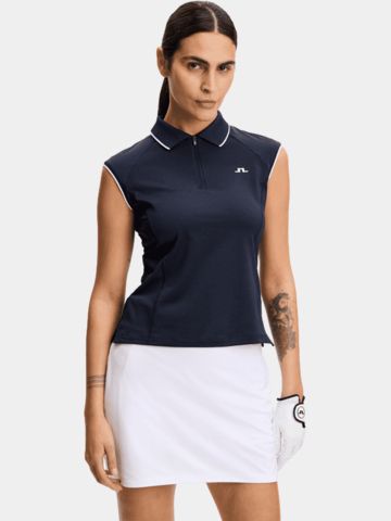 J.Lindeberg Lei polo bez rukávů navy