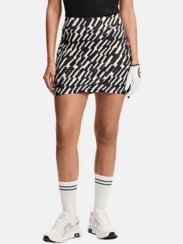 J.Lindeberg AMY PRINT SKIRT kurz Skort schwarz