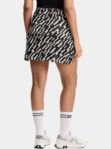 J.Lindeberg AMY PRINT SKIRT kurz Skort schwarz