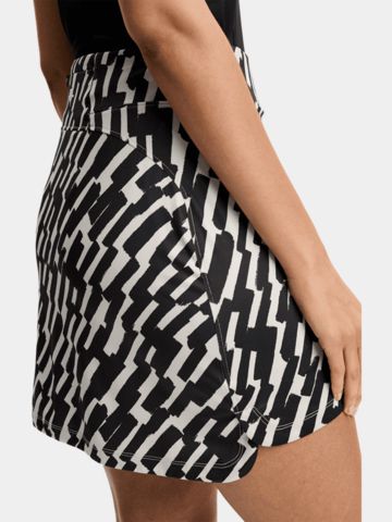 J.Lindeberg AMY PRINT SKIRT kurz Skort schwarz